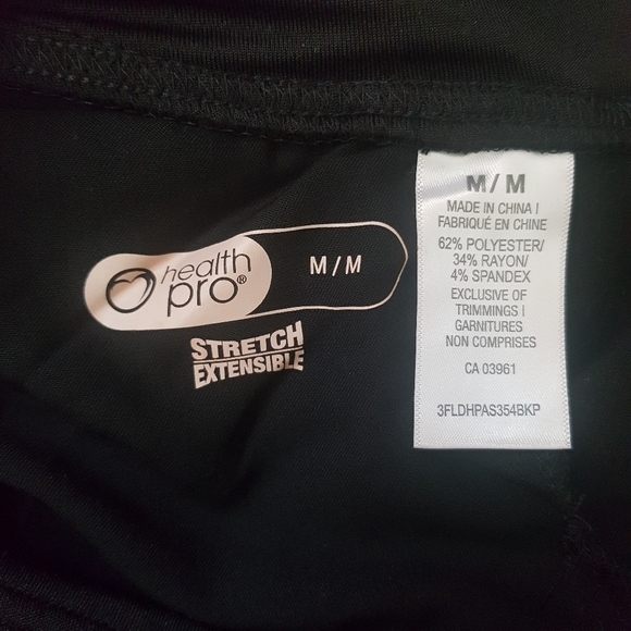 Health Pro Stretchy Pull on Scrub Pants with Pockets - Picture 8 of 11